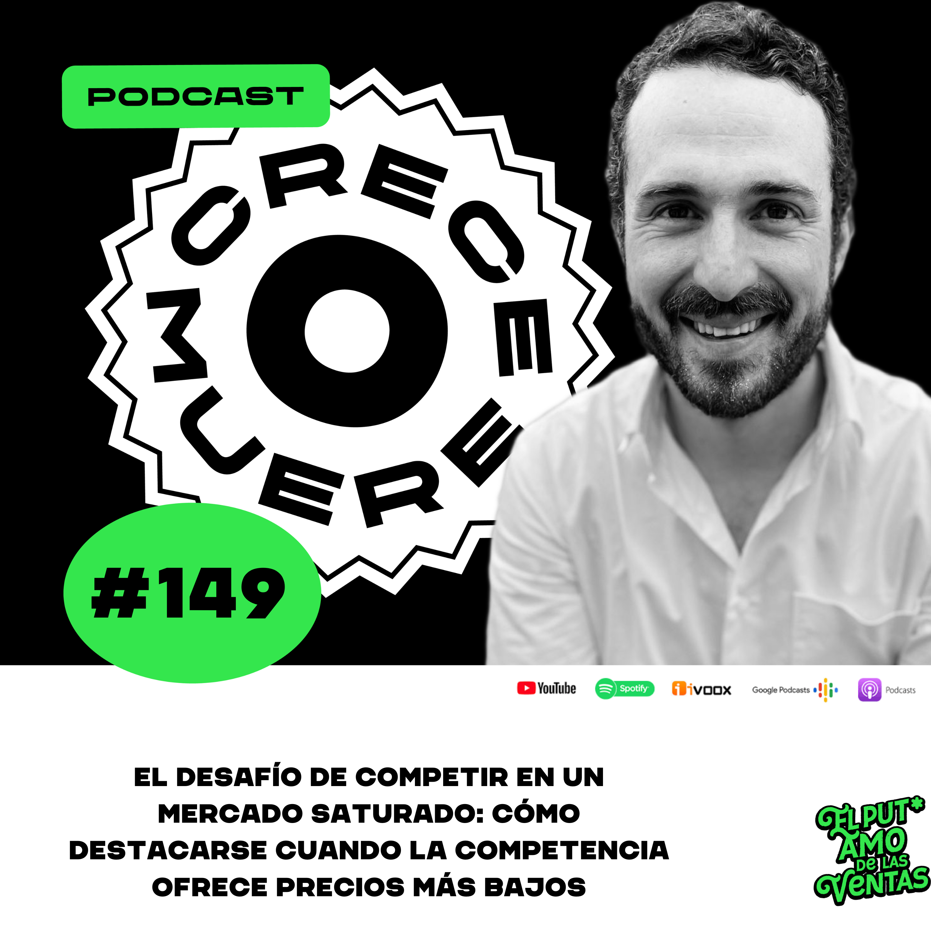 Episodio #149 - El desafío de competir en un mercado saturado: Cómo destacarse cuando la competencia ofrece precios más bajos