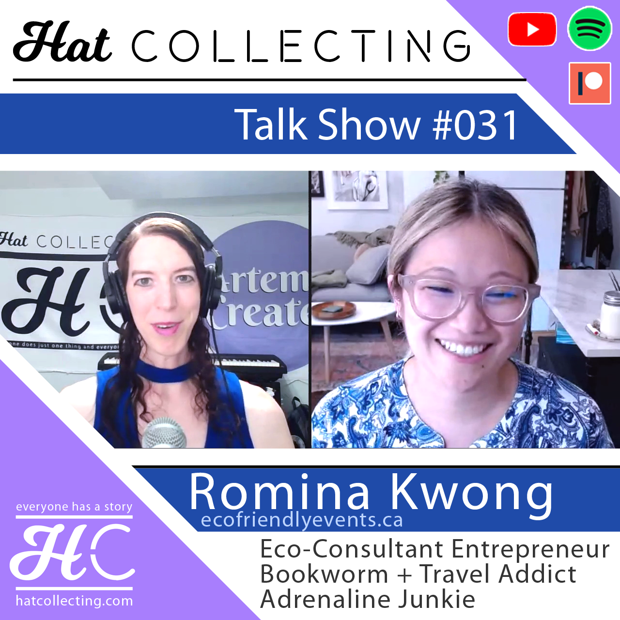 #031 Romina Kwong (Eco-Consultant Entrepreneur, Bookworm, Adrenaline Junkie)