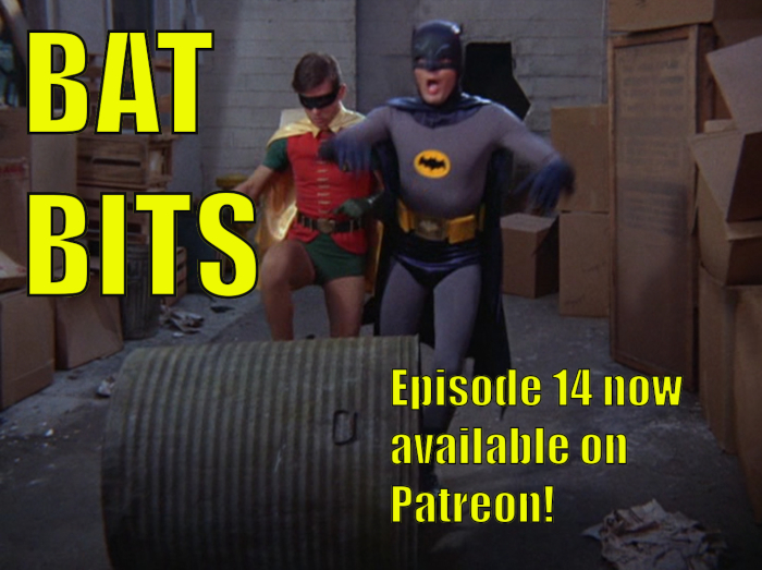 BAT BITS #14 NOW LIVE on Patreon: Bookworm final script: The Bullets Don't Fly