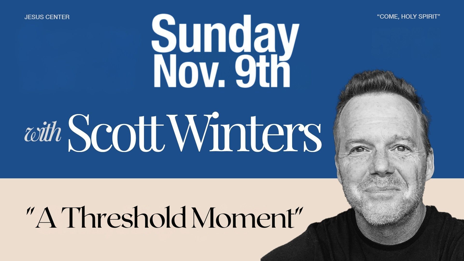 "A Threshold Moment" | Hebrews 6:19-20