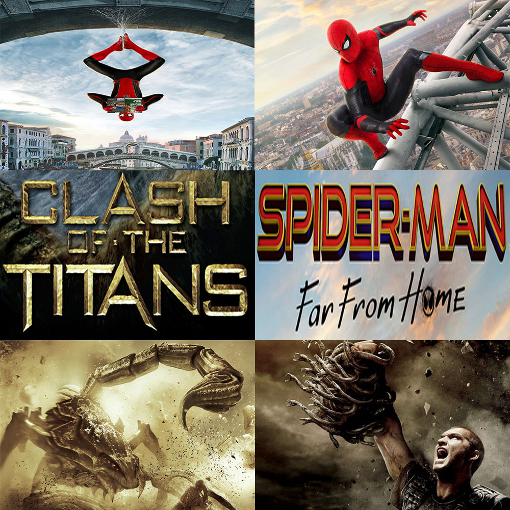 Week 125: (Spider-Man: Far From Home (2019), Clash of the Titans (2010))
