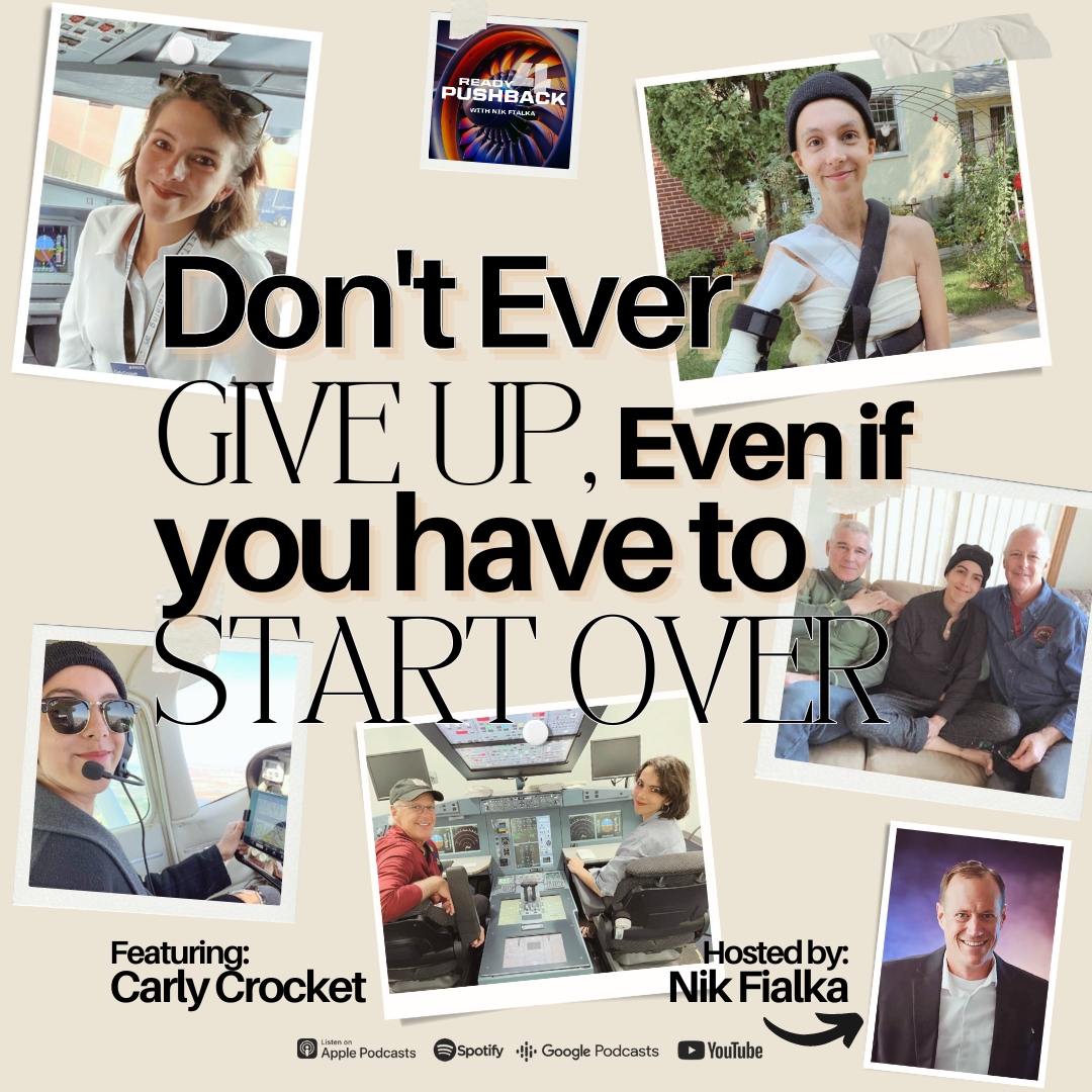 Ep160: Don't Ever Give Up - featuring Carly Crocket