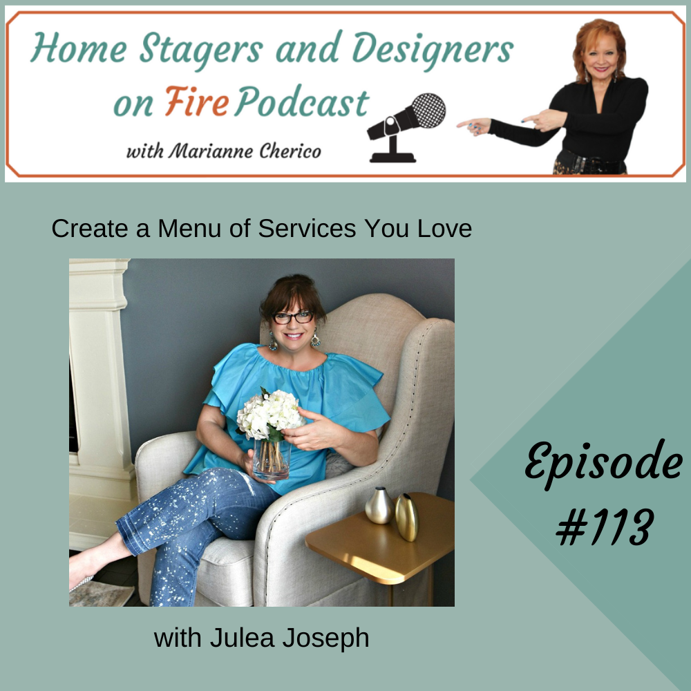 Create a Menu of Services You Love