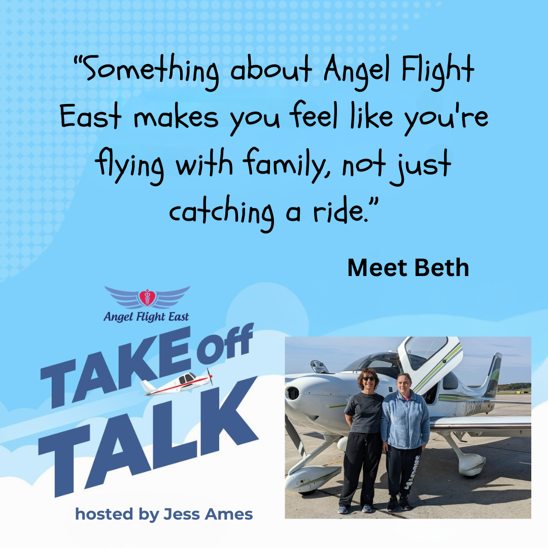 Take Off Talk with Angel Flight East
