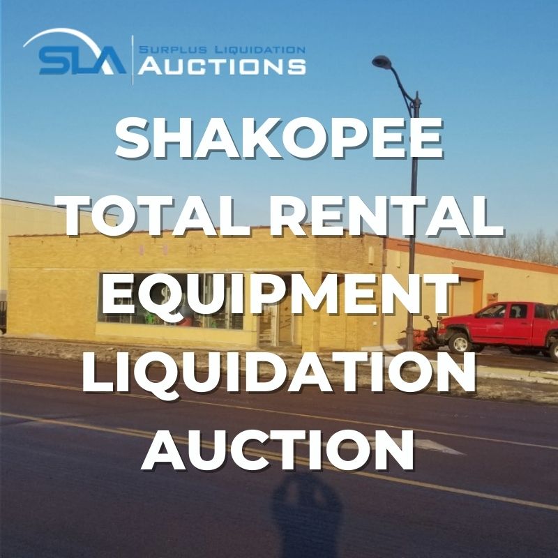 Shakopee Total Rental Equipment Liquidation Auction Part 2