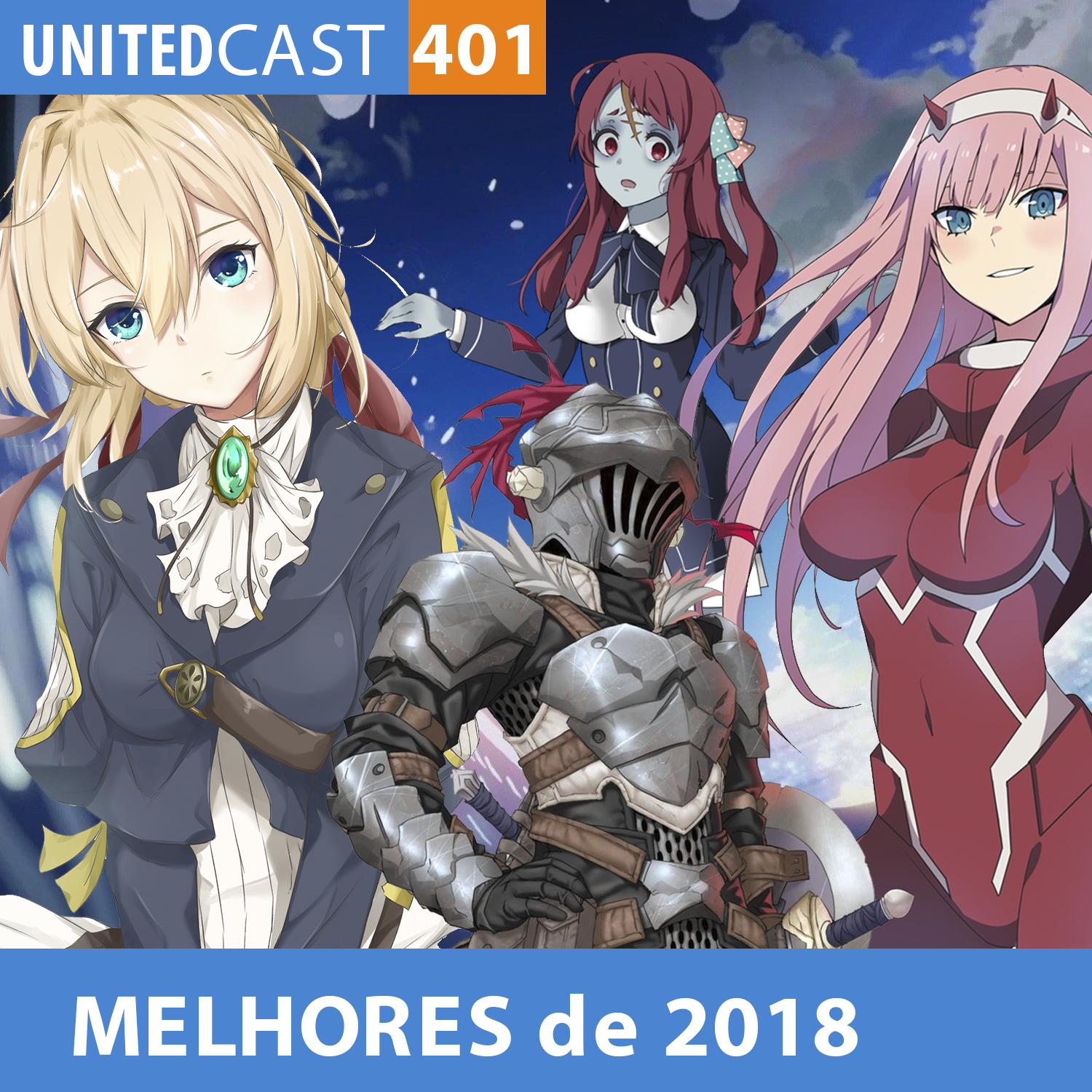 UNITEDcast #401 - MELHORES ANIMES DE 2018