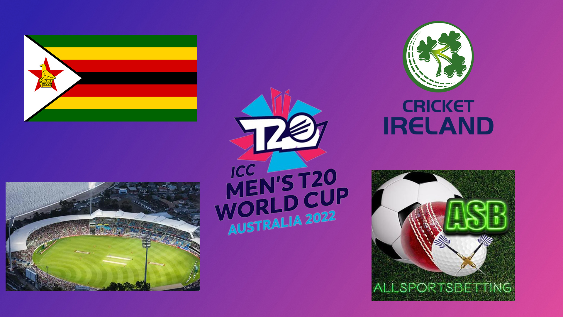 Zimbabwe vs Ireland - T20 Cricket World Cup 2022 Preview & Betting Advice (17/10/22)