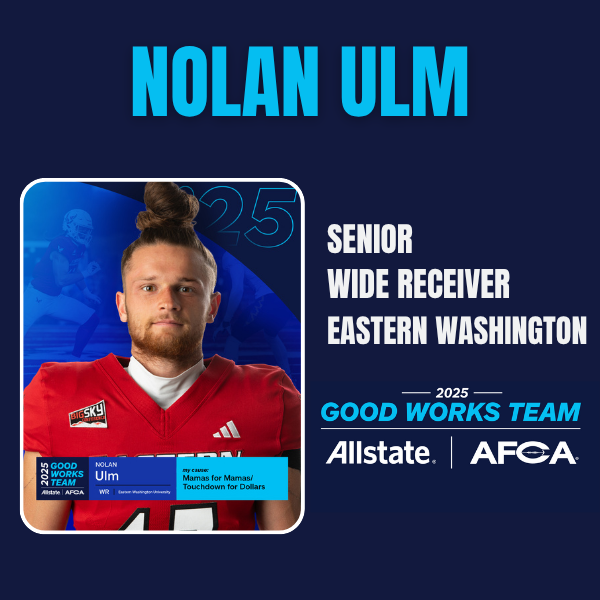 Nolan Ulm: Eastern Washington’s Leader Making a Difference On and Off the Field