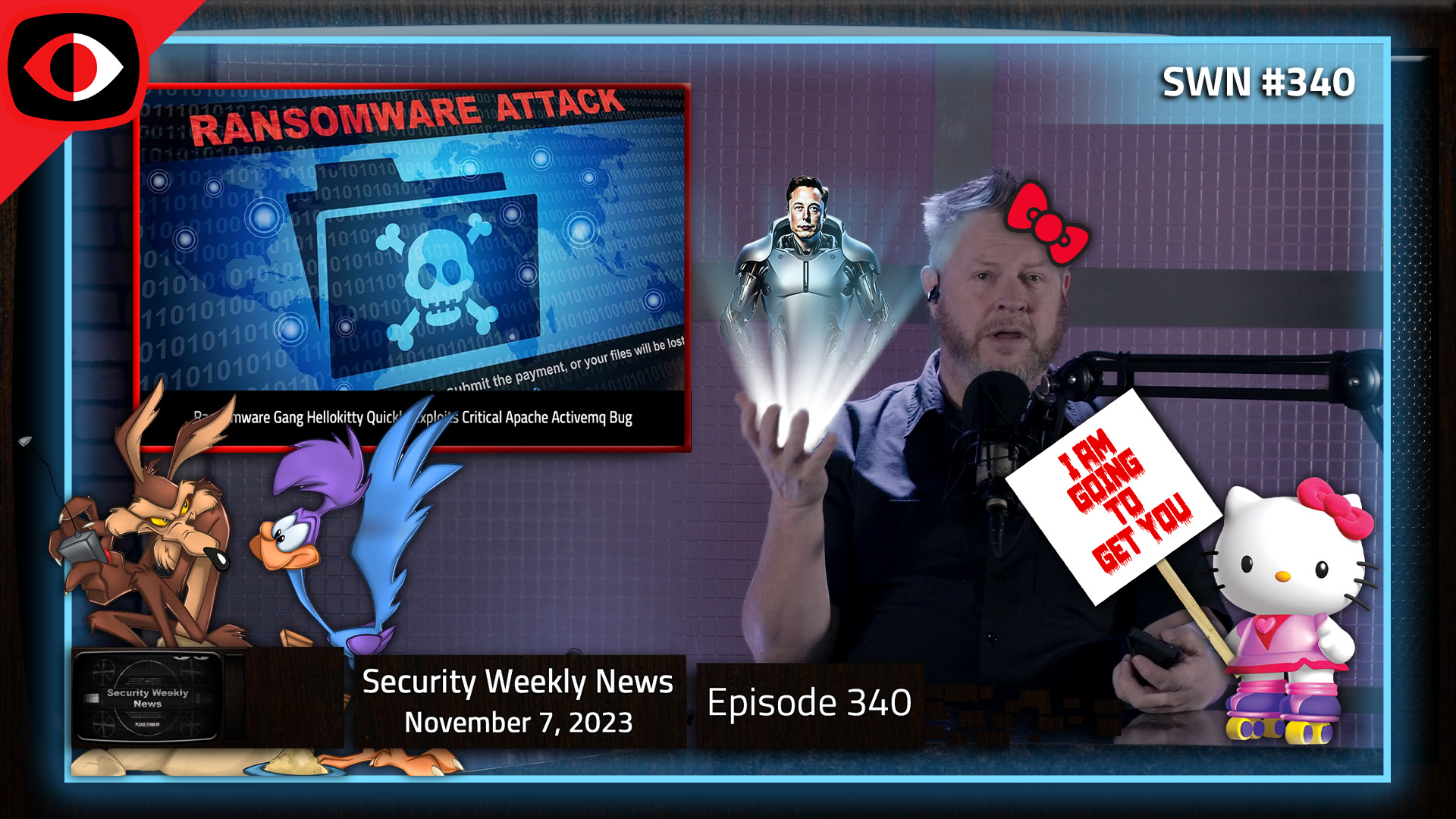 Grok, Okta, Looney Tunables, HelloKitty, Gootbot, Veeam, More News and Jason Wood - SWN #340