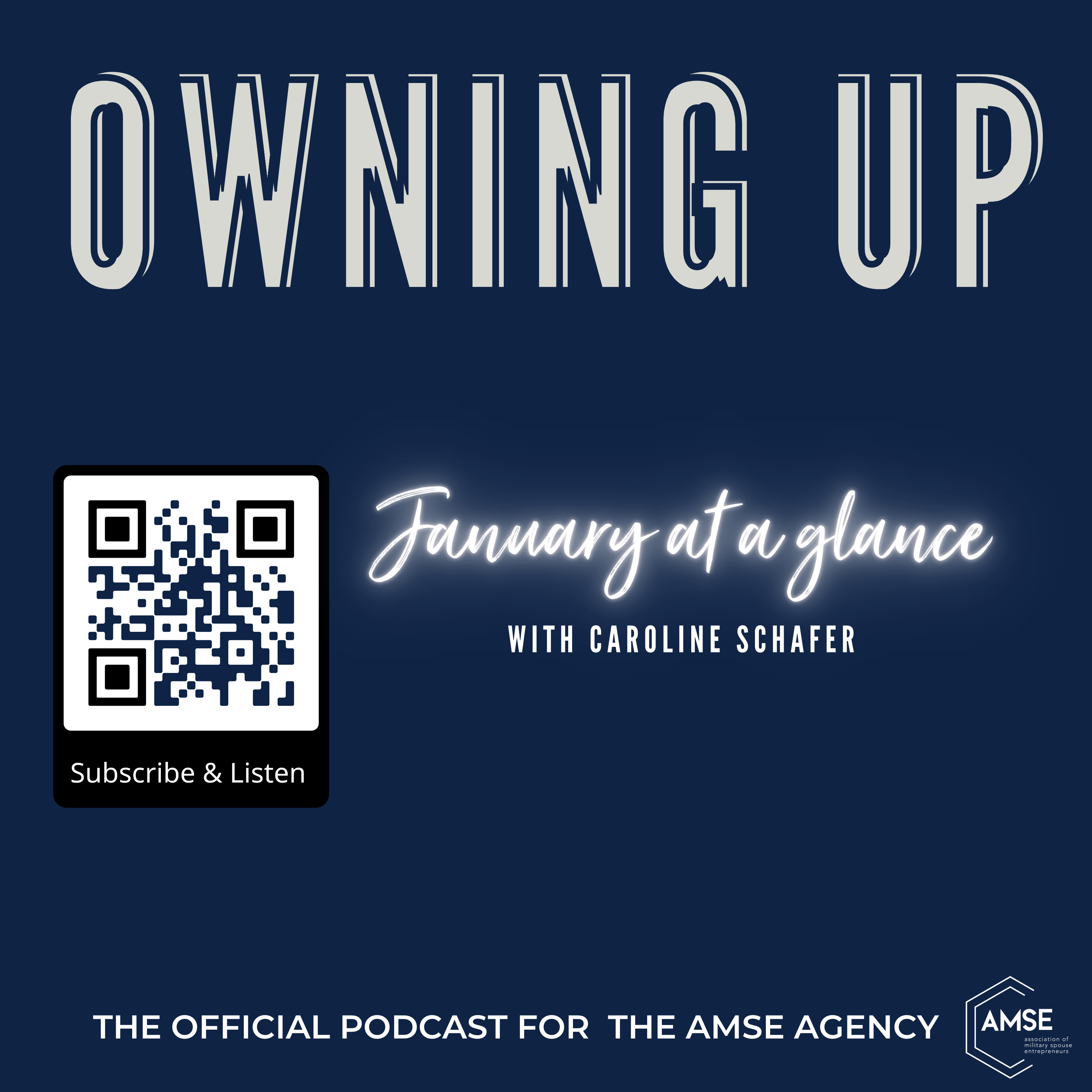 AMSE January at a Glance