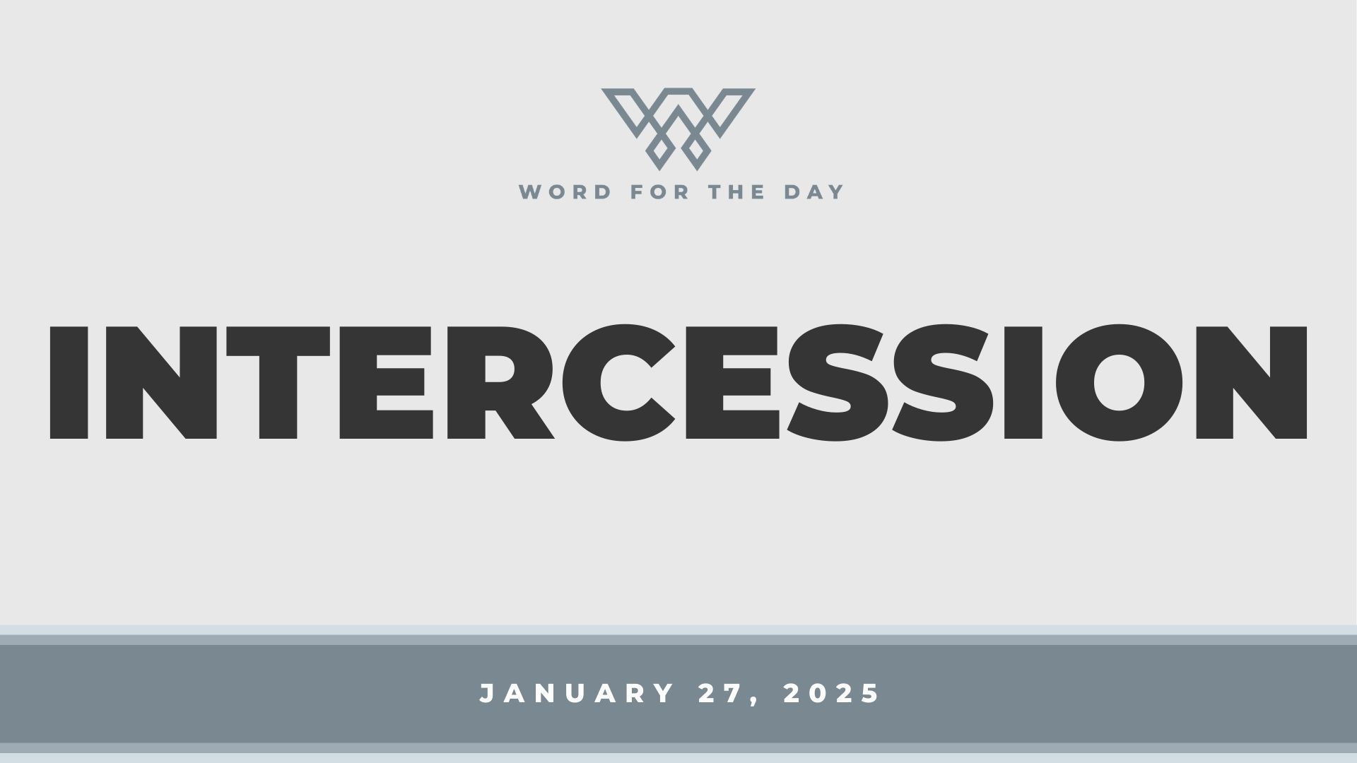 Intercession