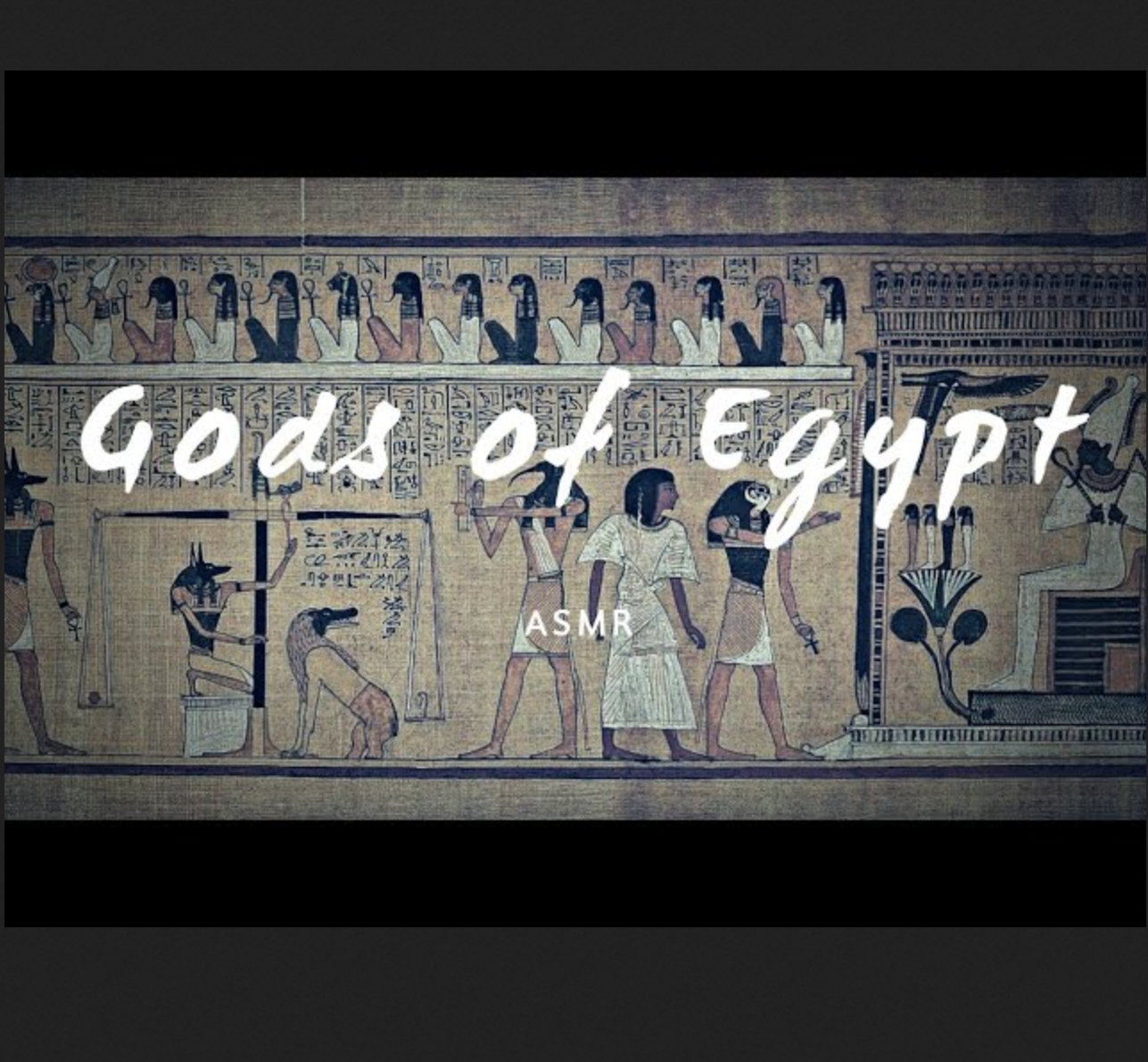 The Gods of Ancient Egypt | ASMR whisper [history]