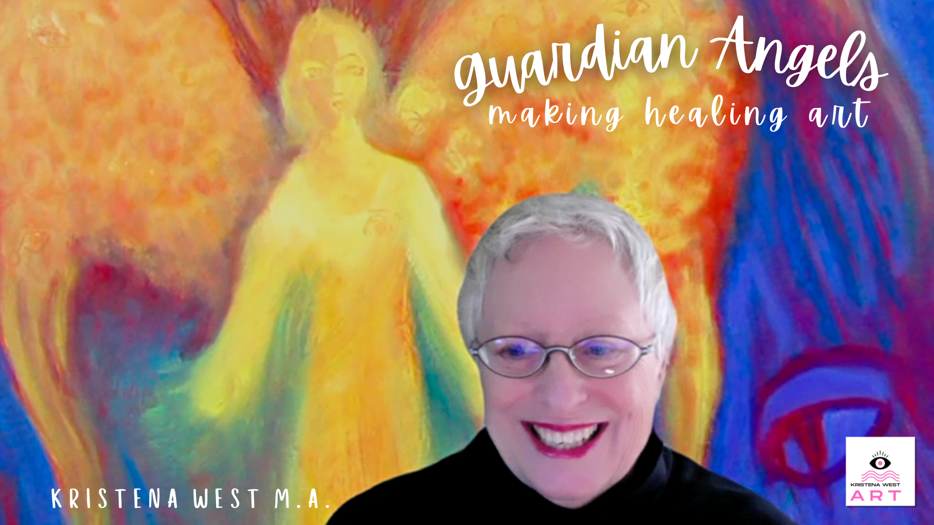 PAINTING GUARDIAN ANGELS: Making Healing Art with Guided Meditation included