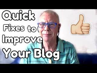 Quick Fixes to Improve Your Author Blog - WritersLife.org