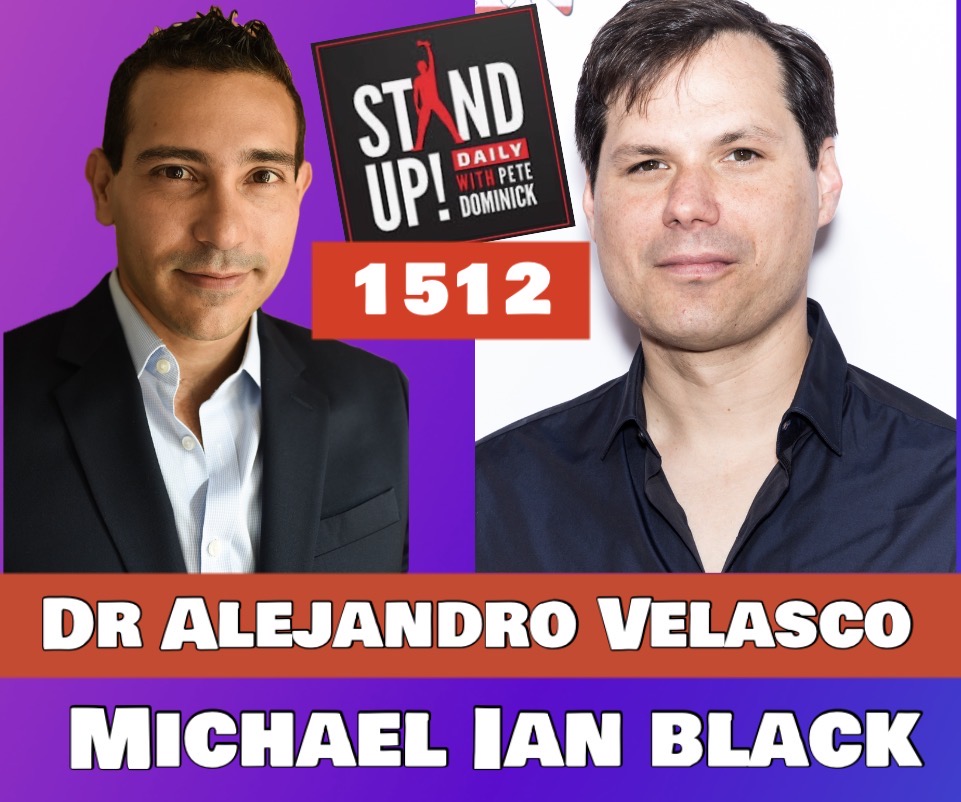 1512 Michael Ian Black has answers & Dr Alejandro Velasco on Venezuela + News & Clips