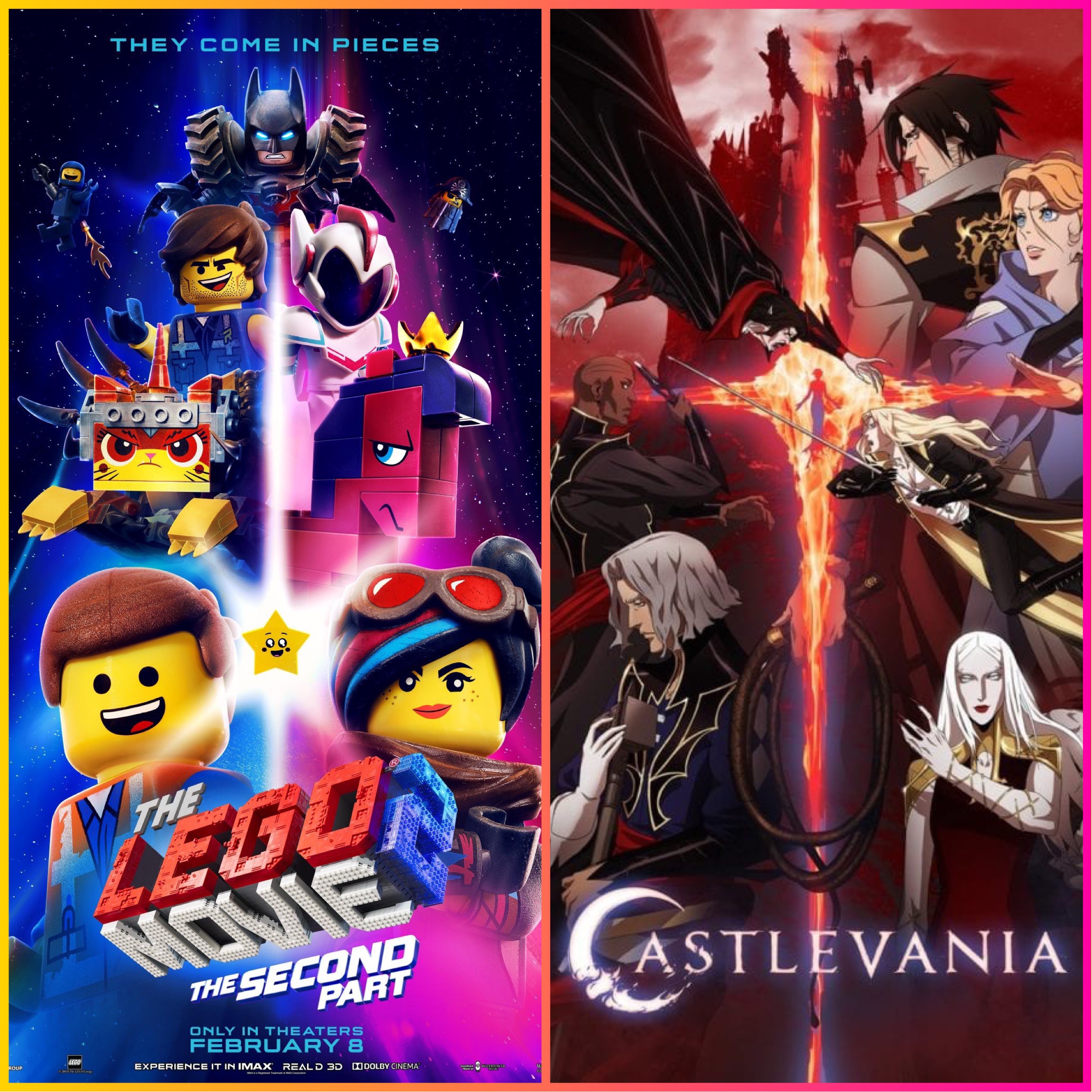 Episode 142 - LEGO Movie 2 The Second Part / Castlevania
