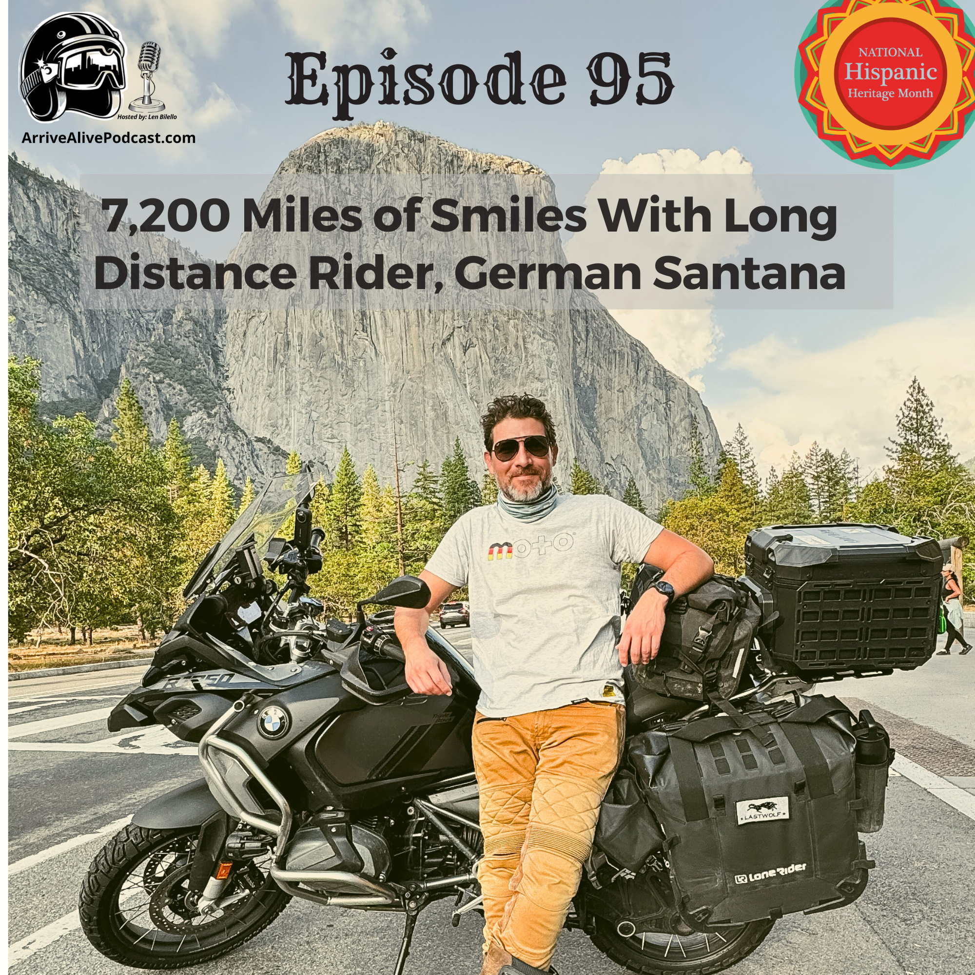 Two Coasts, One Ride: German Santana's Epic 7200 Mile Journey