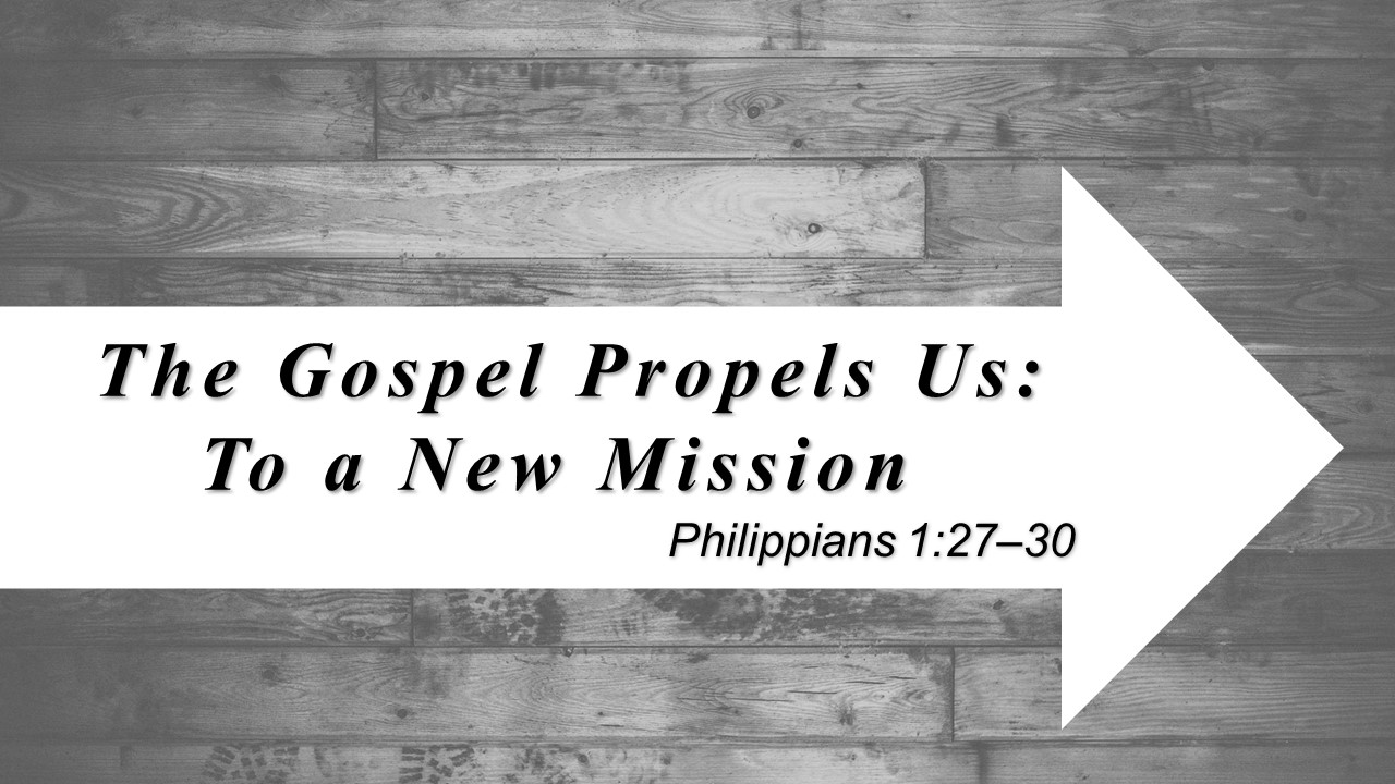 The Gospel Propels Us: To a New Mission (Dr. Chris Bonts) episode artwork
