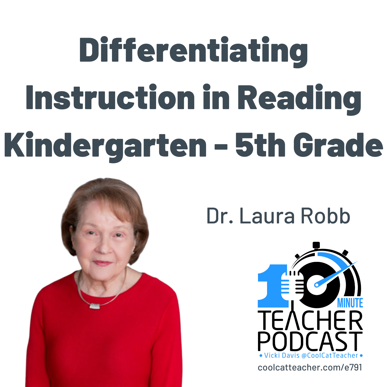 cover of episode Differentiating Reading Instruction in Kindergarten through 5th Grade