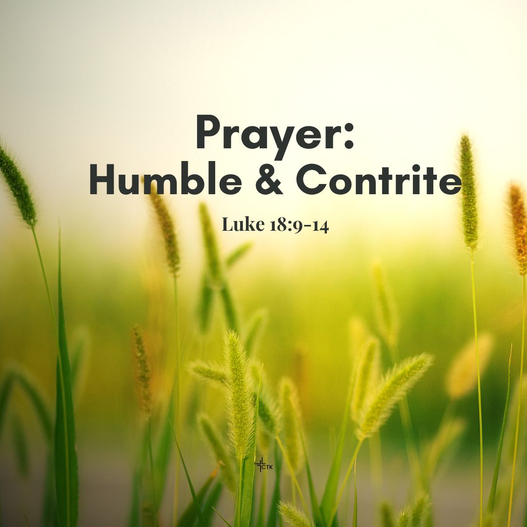 Prayer: Humble & Contrite
