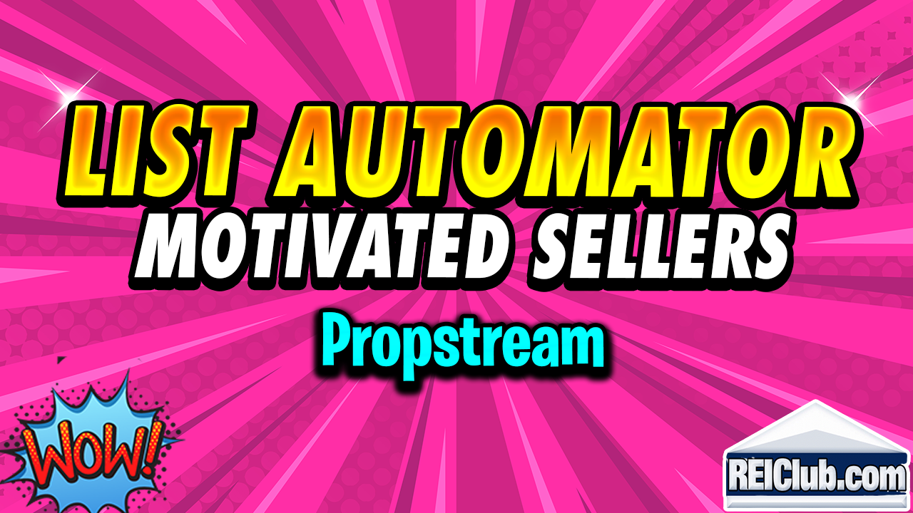 cover of episode Propstream - List Automator - Seller Leads