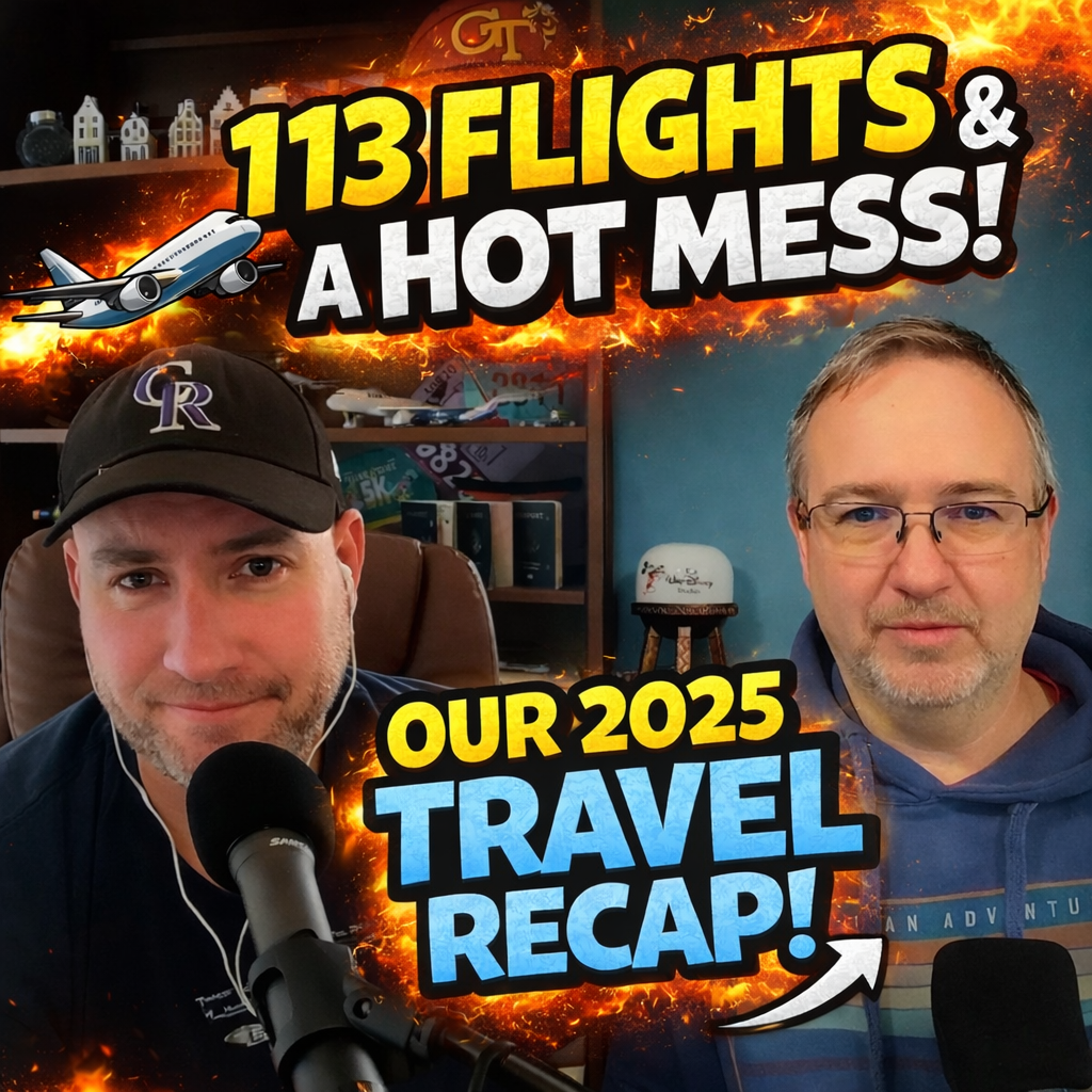 Hot, Flaming Dumpster Fire: Our 2025 Travel Year in Numbers