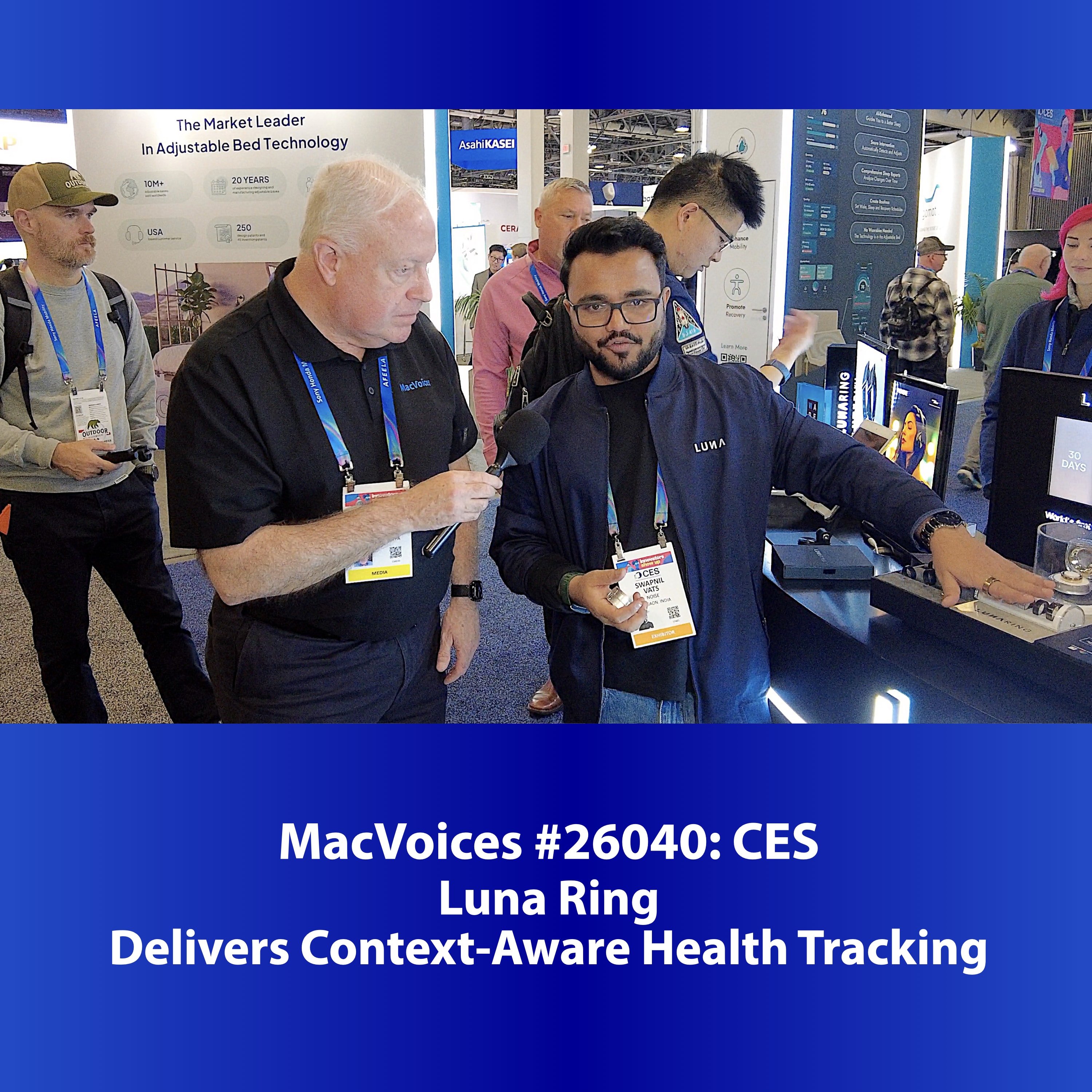 MacVoices #26040: CES - Luna Ring Delivers Context-Aware Health Tracking