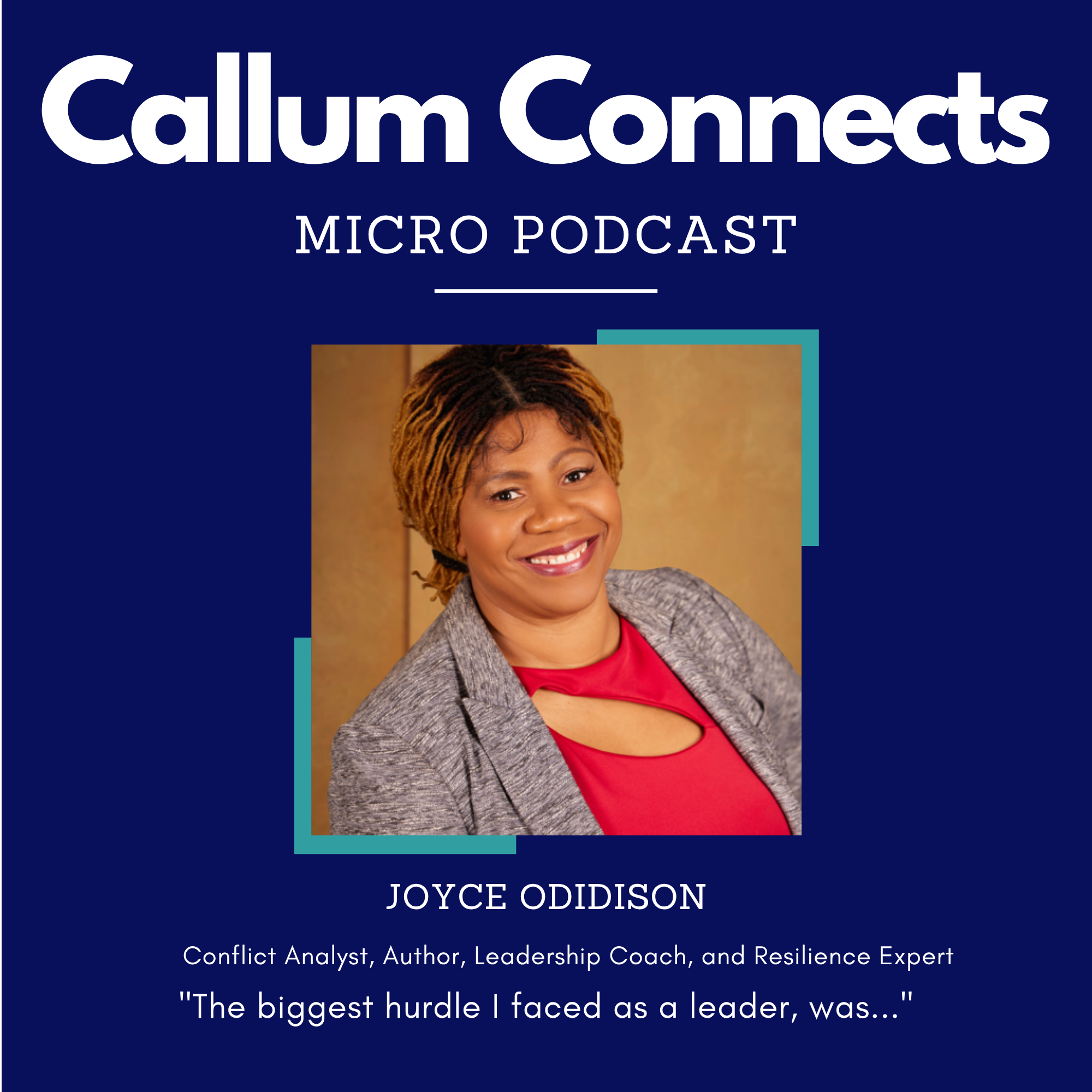 Joyce Odidison - My biggest hurdle as a leader.