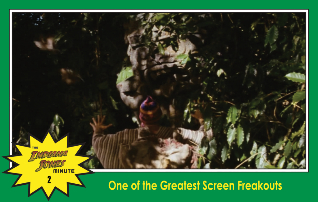 Raiders of the Lost Ark Minute 2: One of the Greatest Screen Freakouts