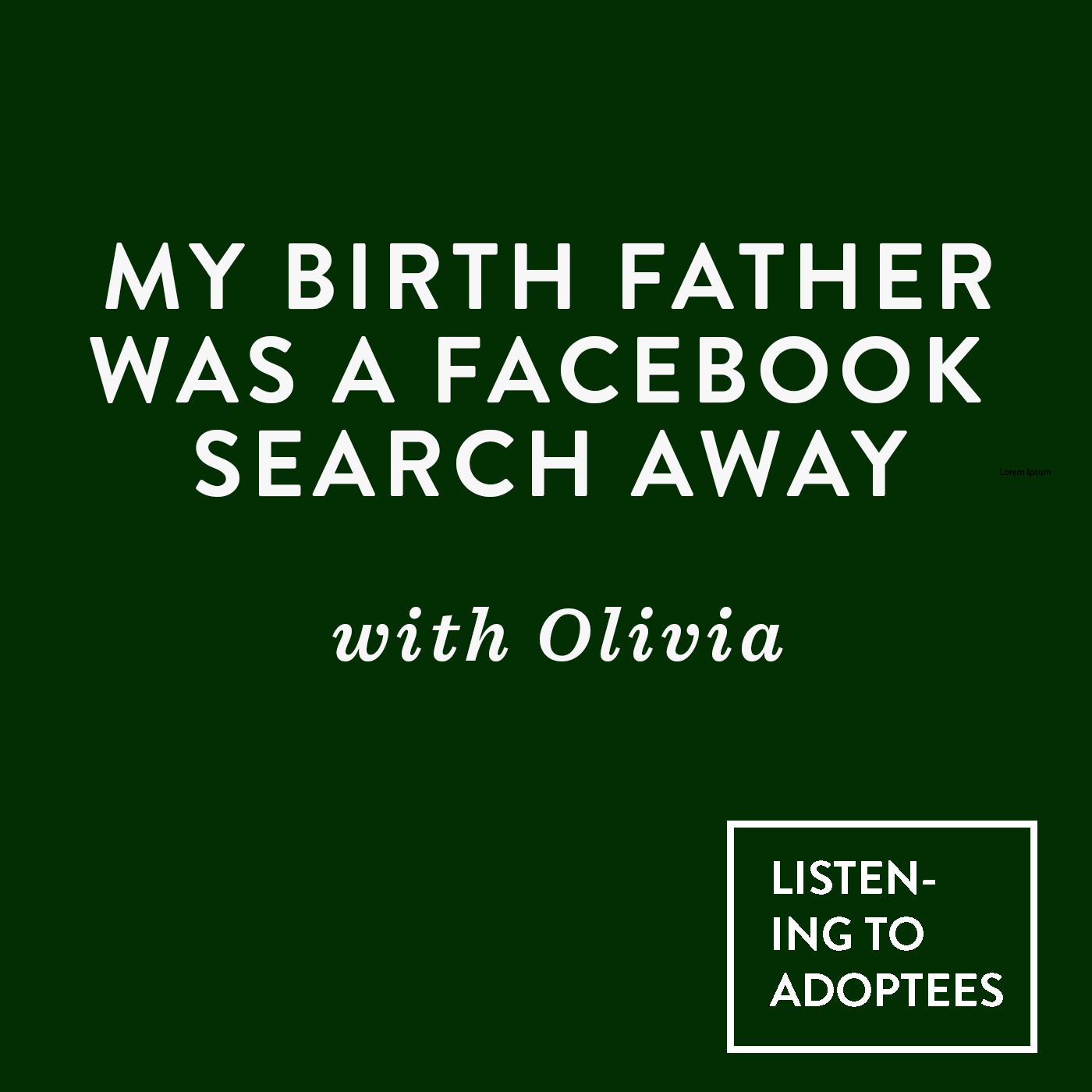 Listening To Adoptees