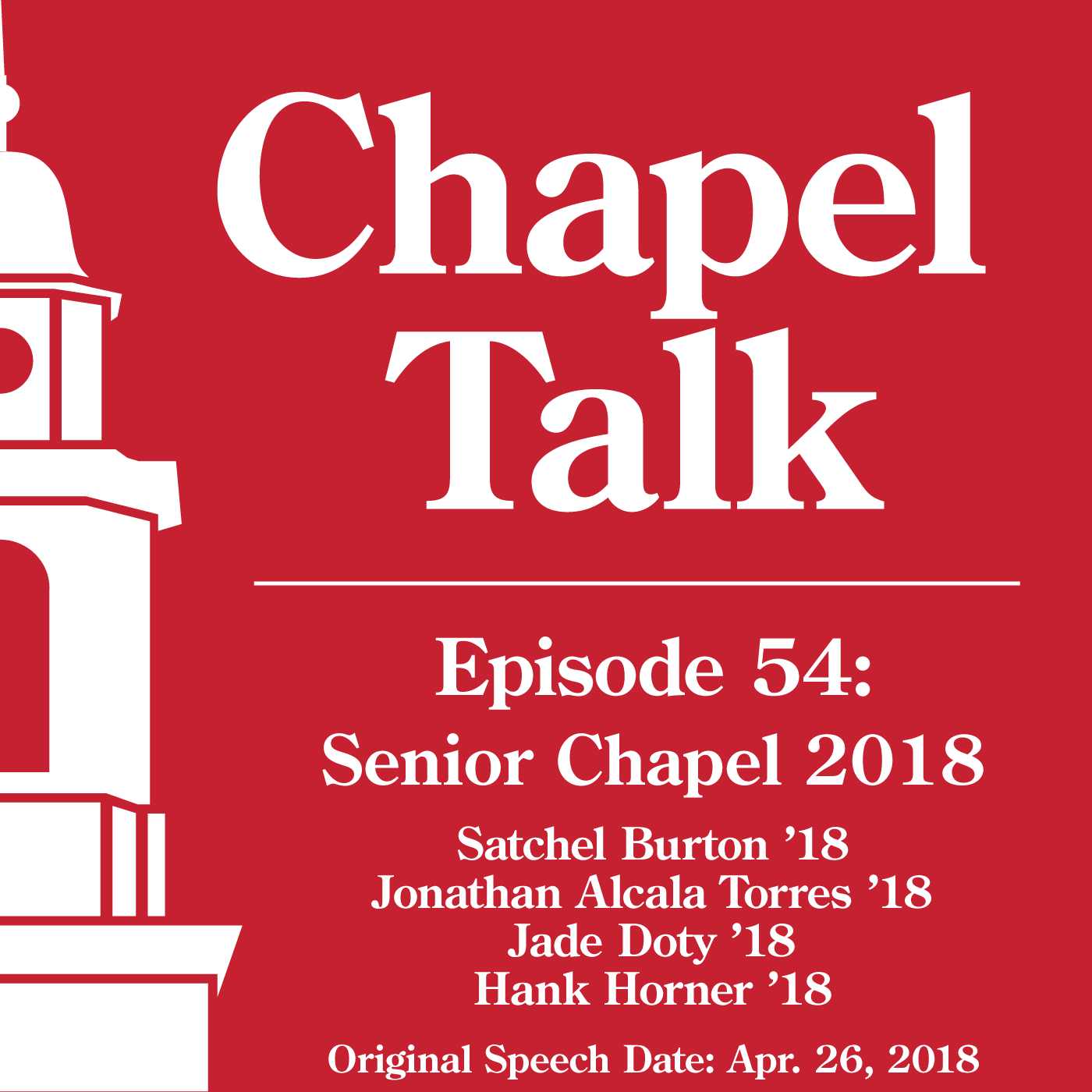 Chapel Talk at Wabash College