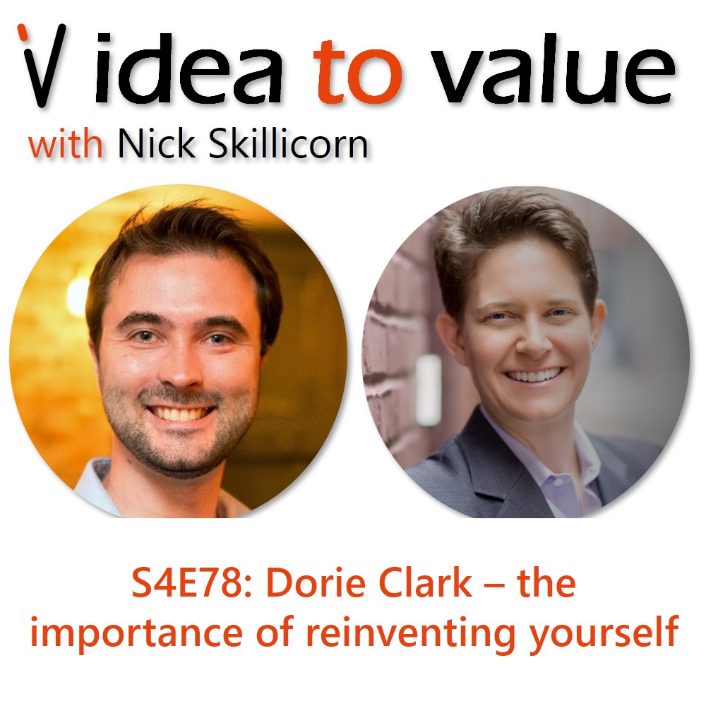Podcast S4E78: Dorie Clark – the importance of reinventing yourself