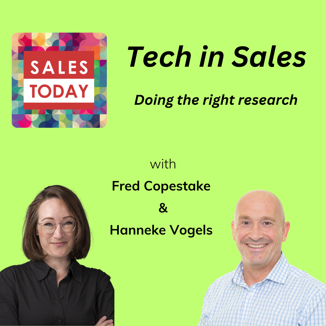 Tech in Sales: Doing the right research