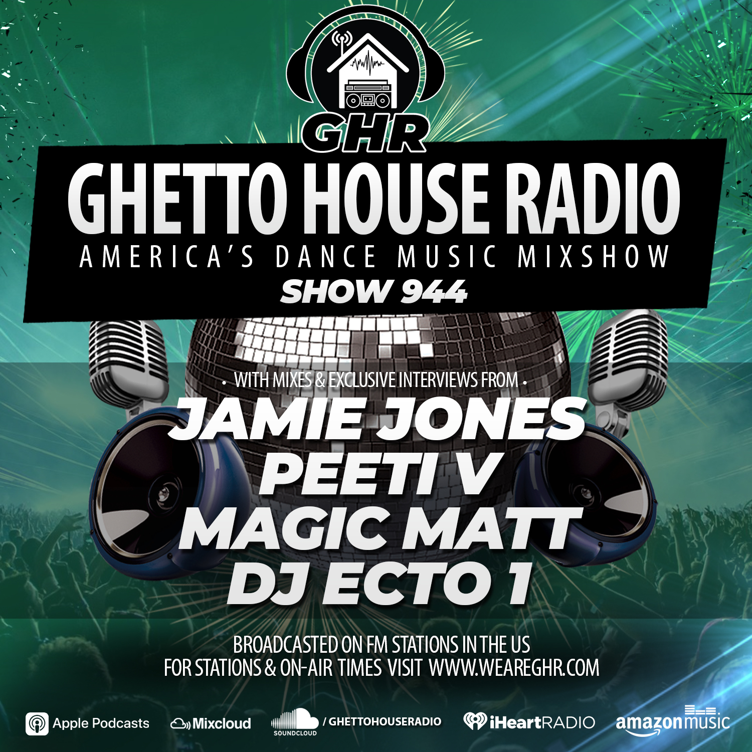 GHR - Show 944 - Jamie Jones, Peeti V, Magic Matt, DJ Ecto 1