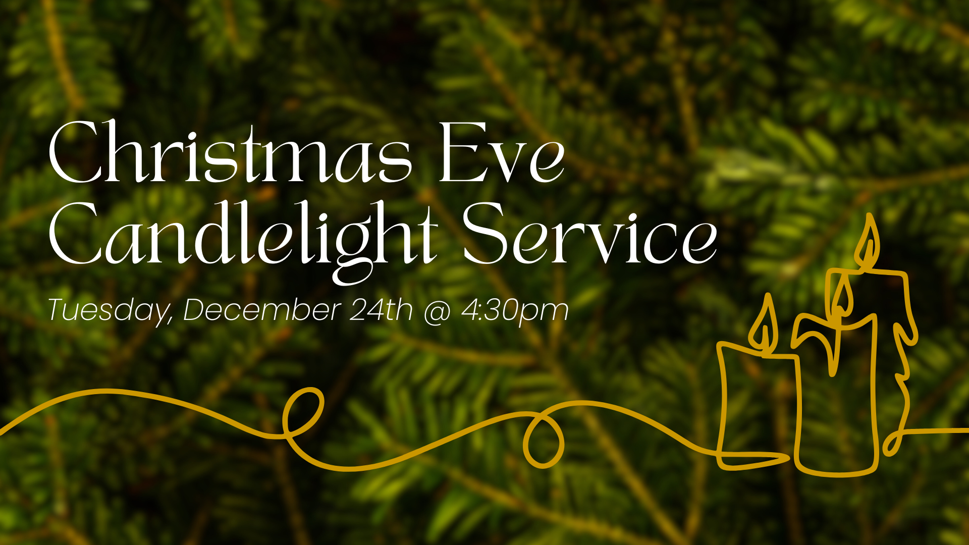 Christmas Eve Candlelight Service | 12-24-24