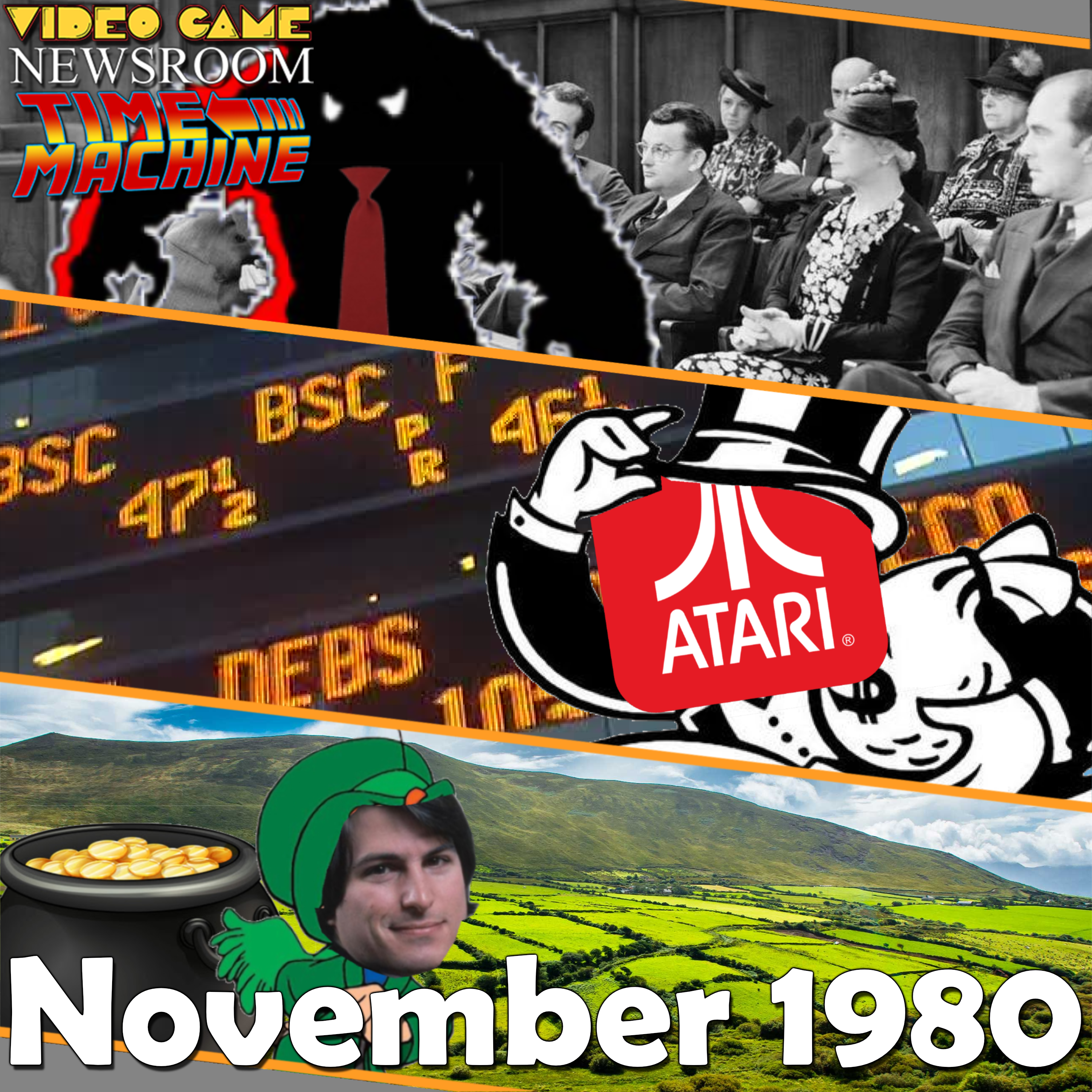 Video Game Newsroom Time Machine