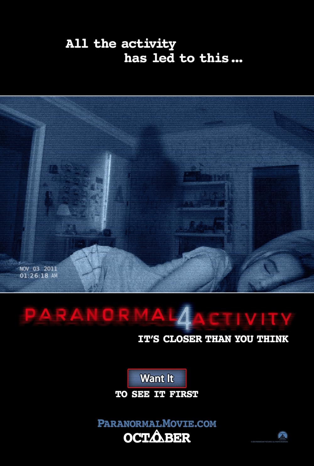 Green Blooded Bastard - Paranormal Activity 4