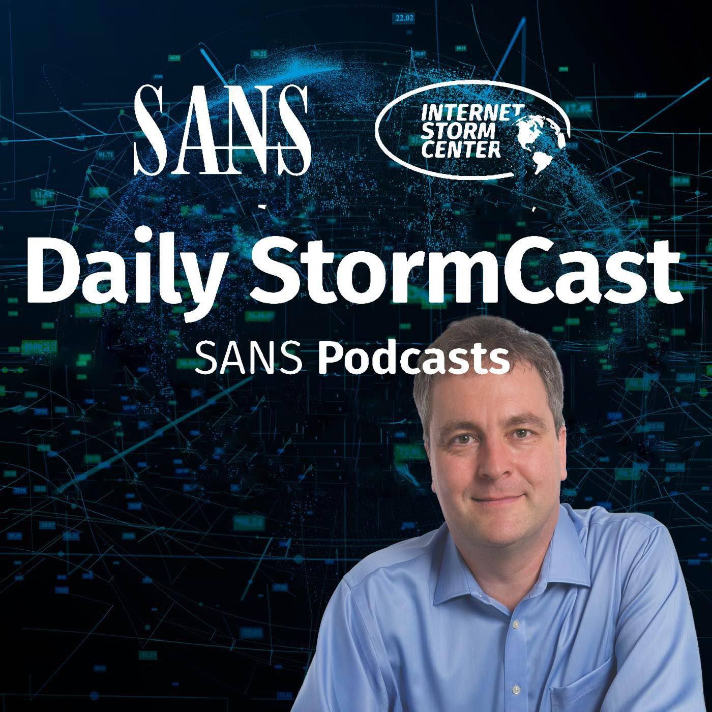 SANS Internet Storm Center\'s Daily Network Security News Podcast