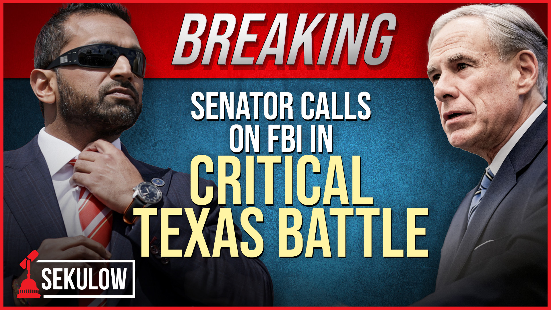 BREAKING: Senator Calls on FBI in Critical Texas Battle
