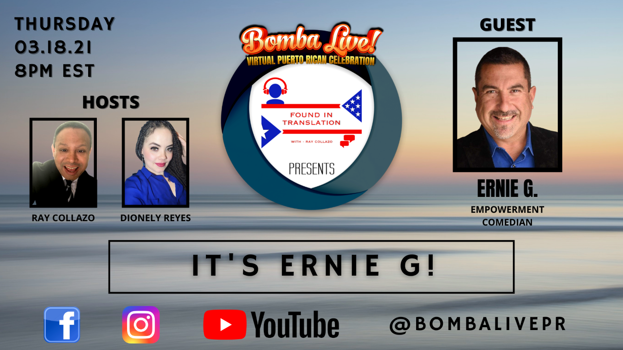 Its Ernie G!