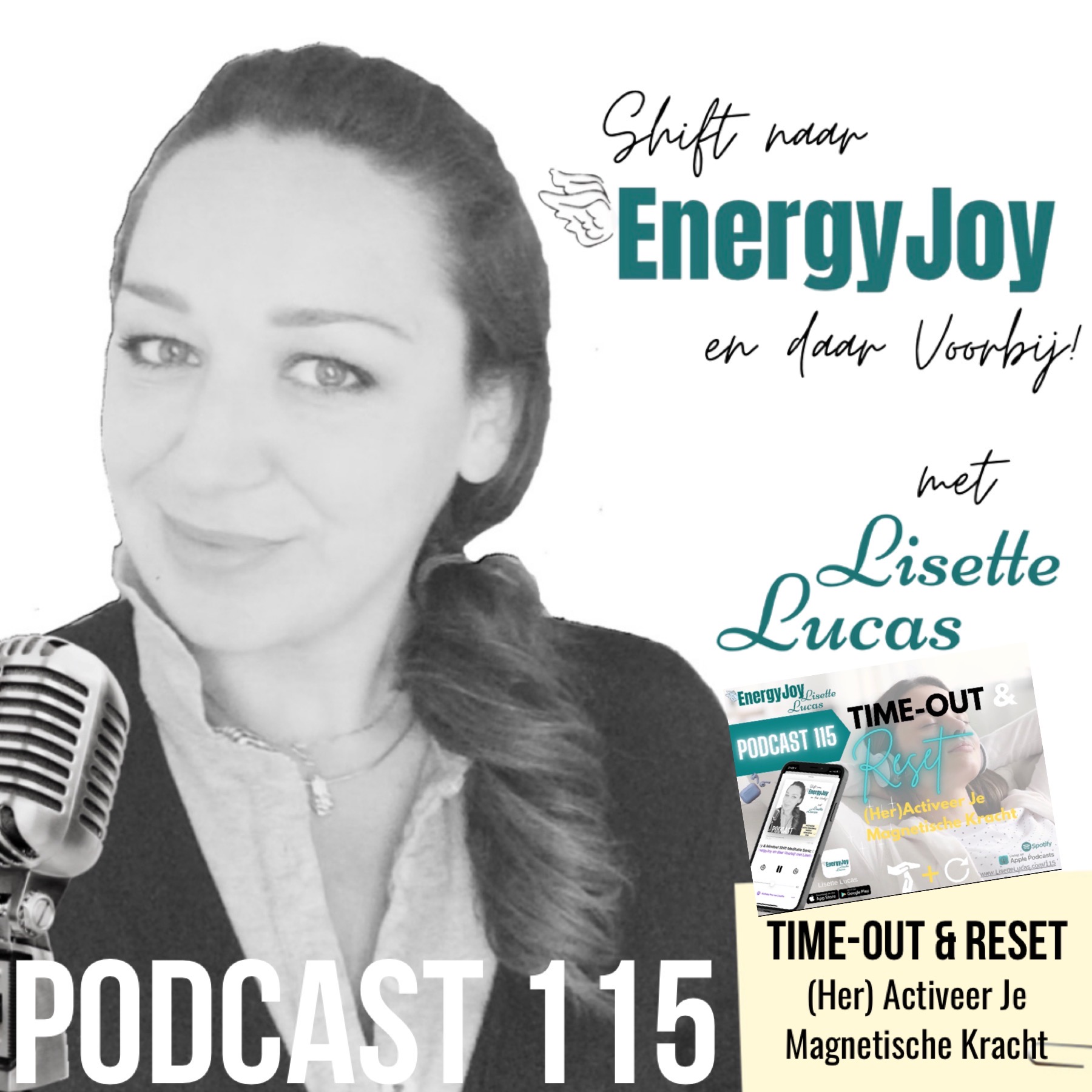 Lisette Lucas Podcast | Shift naar EnergyJoy & High Frequency Mastery