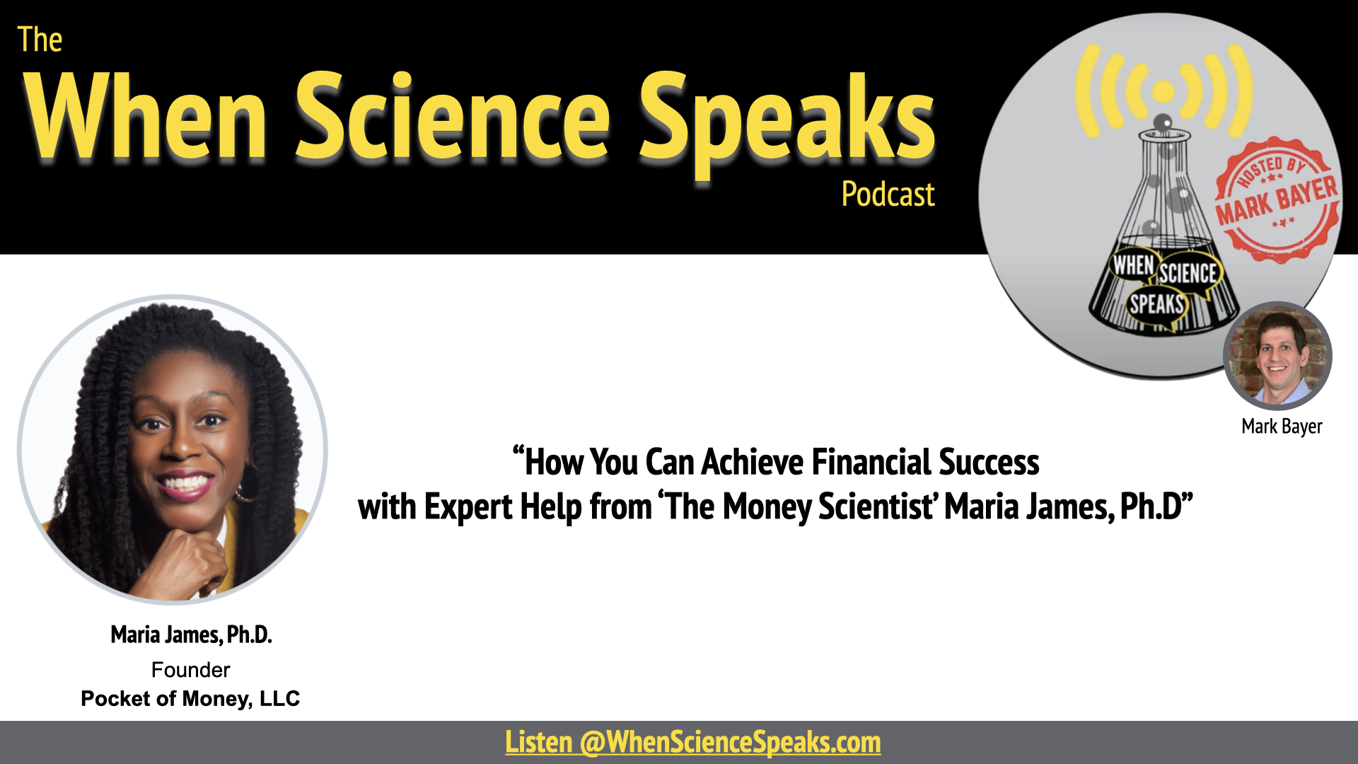 How You Can Achieve Financial Success with Expert Help from ‘The Money Scientist’ Maria James, Ph.D