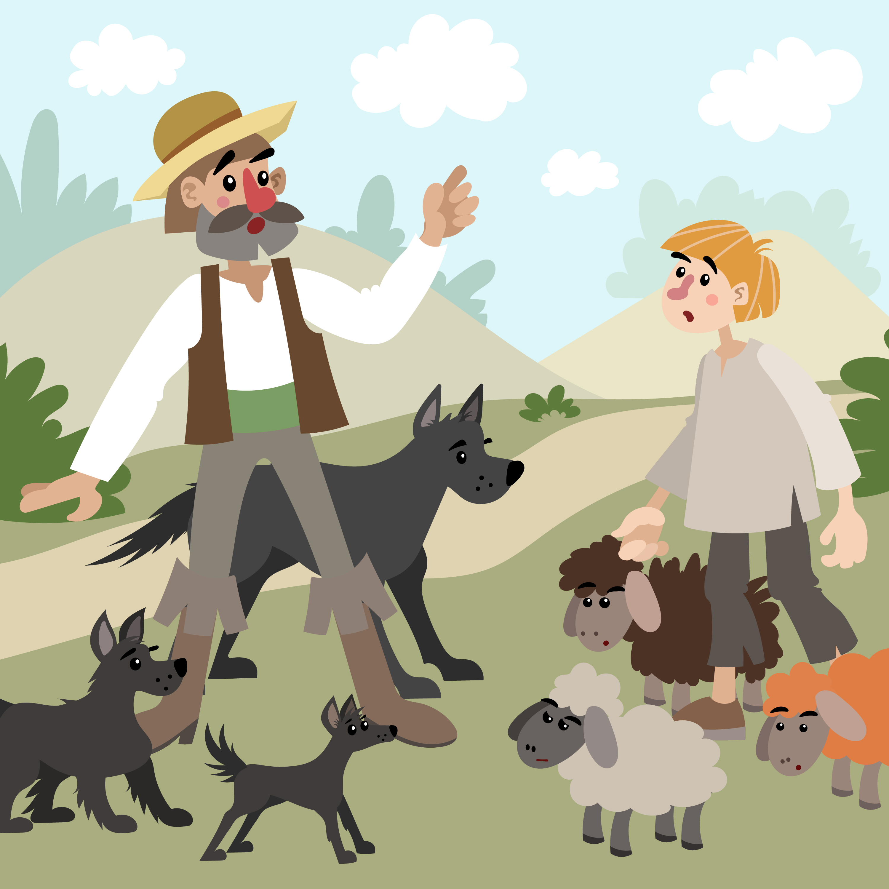The Three Dogs-Storytelling Podcast for Kids:E214