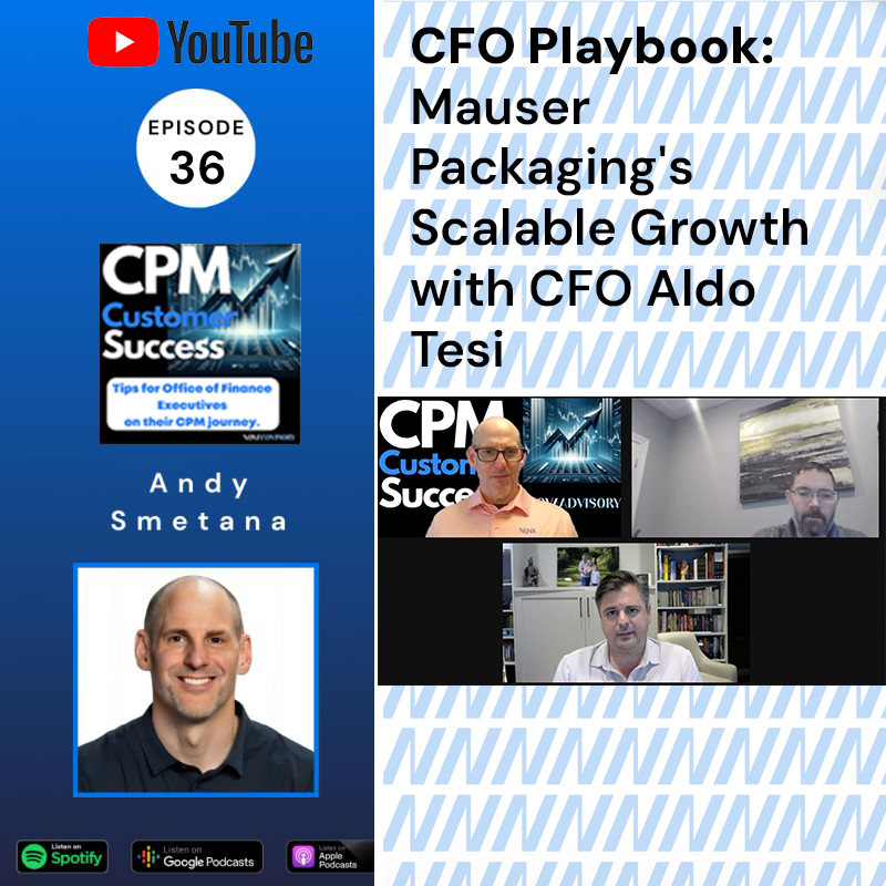 OneStream CPM Customer Success: Tips for Office of Finance Executives on their Corporate Performance Management journey