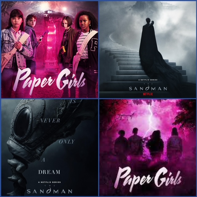 Episode 1319 - Paper Girls/The Sandman! episode artwork