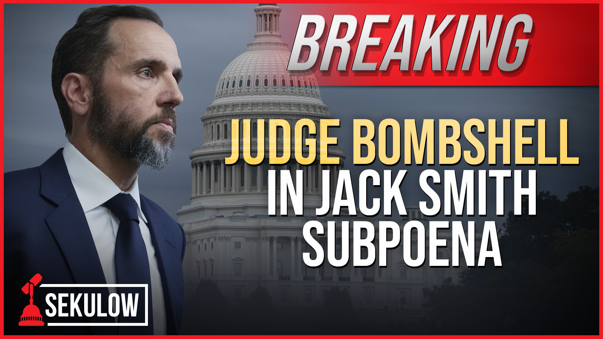 BREAKING: Judge Bombshell in Jack Smith Subpoena