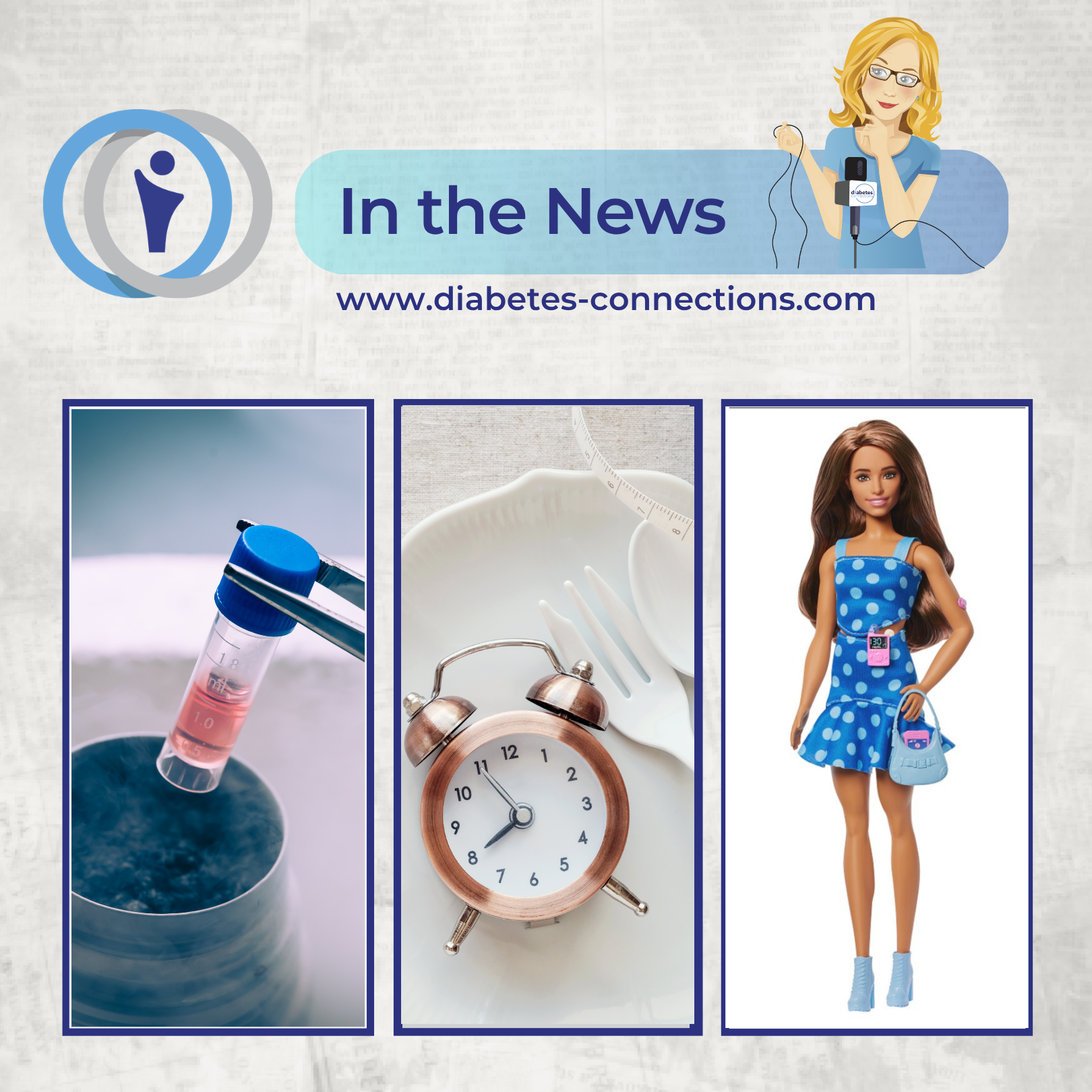 In the News: Sernova transplant update, at-home T1D test moves forward, best diet for T2D, Mattel releases type 1 barbie and more!