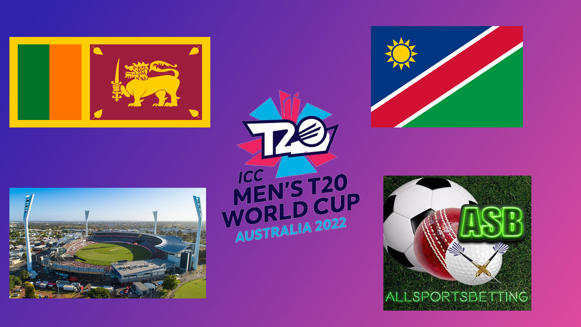 Sri Lanka vs Namibia - T20 Cricket World Cup 2022 Preview & Betting Advice (15/10/22)