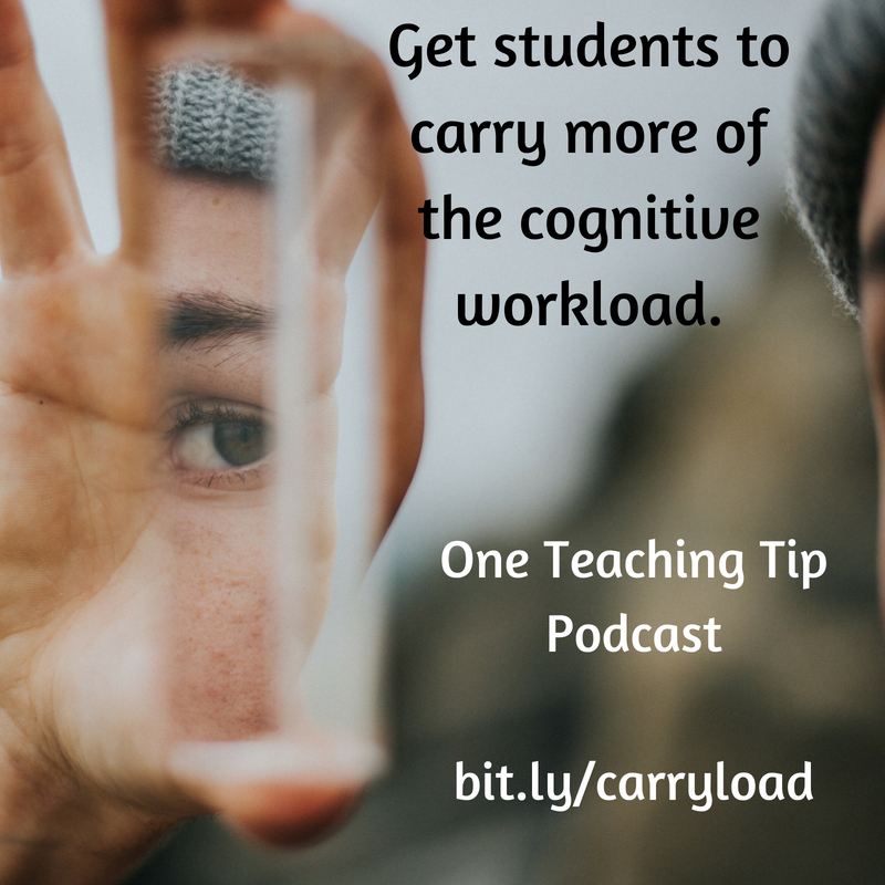 One Teaching Tip