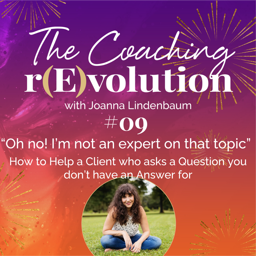 The Coaching r(E)volution